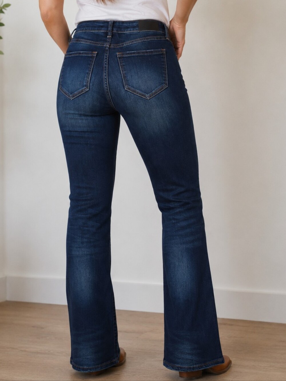 Bootlegger Slim Boot Straight-Leg Jeans